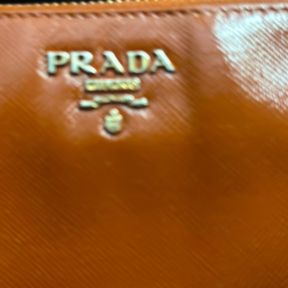 Prada Wallet -burnt orange - Picture 3 of 9